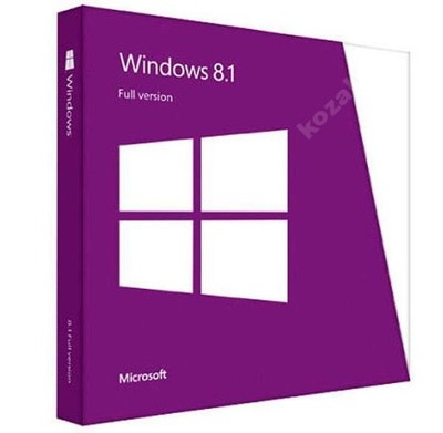 MS Windows 8.1 BOX 64/32 Bit DVD Pełna wersja FV23