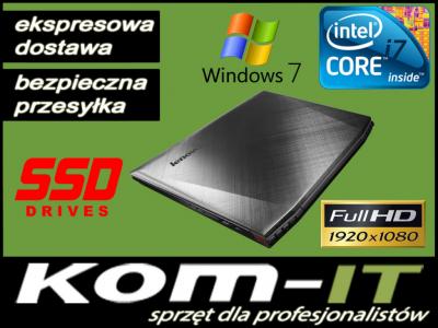 Laptop LENOVO Y50 i7 HQ 16GB SSD256 GTX860 Win7Pro