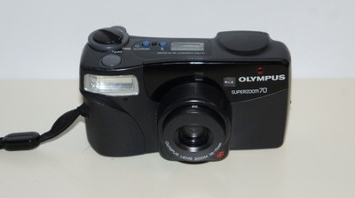 Klasyk aparat fotograficzny OLYMPUS SUPERZOOM 70