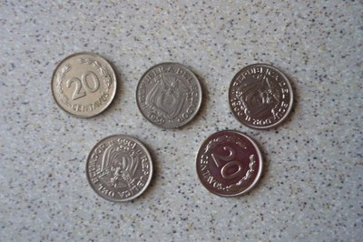 Ekwador - 5 monet.