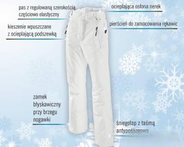 Spodnie narciarskie Lidl białe r.L/40 Crivit Sport - 5024687775 - oficjalne  archiwum Allegro