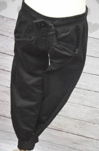 Moda Włoska Wendy Trendy czarne spodnie BAGGY 38 M - 4981086251 - oficjalne  archiwum Allegro