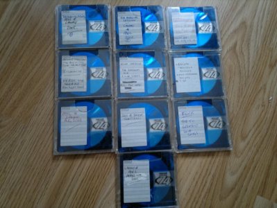 10 szt nagranych plytek Mini Disc MD 74