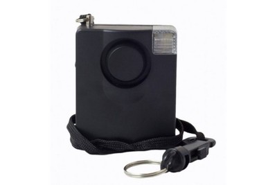 Osobisty alarm dźwiękowy UZI z latarką (UZI-PA-1)