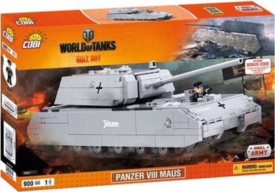 COBI World of Tanks 3024 Czołg Panzer VIII Maus