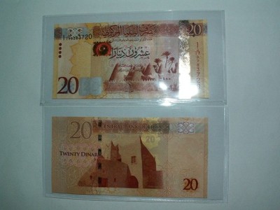 Libia 20 dinars 2013 UNC!