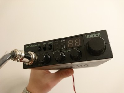 CB radio UNIDEN PRO 520 XL oryginał BDB + FILTR