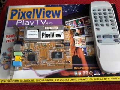 Tuner TV i radio,karta AV, pilot PxelView PlayPro