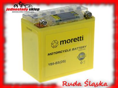 Akumulator Żelowy 12V 9Ah Moretti YB9-BS z LCD
