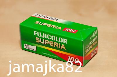 Negatyw Fujifil Superia typ 120 iso 100