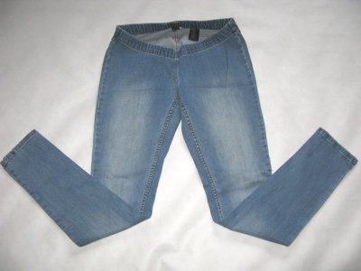 H&amp;M MAMA spodnie ciążowe tregginsy jeans 42 XL