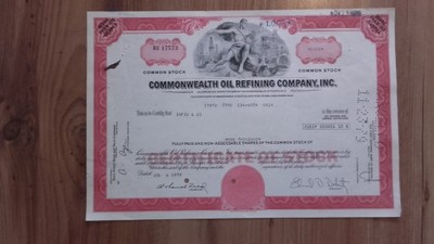 COMMONWEALTH OIL REFINING COMPANY 1979