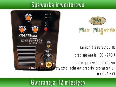 SPAWARKA inwertorowa MMID - 180A MIG - 240 KD824