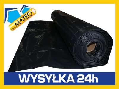 FOLIA BUDOWLANA - IZOLACYJNA 0,50 6x25 ATEST 0,5mm