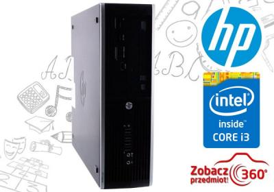Komputer HP 6200 Core i3 4x3,3GHz/4/320 DVDRW Win7