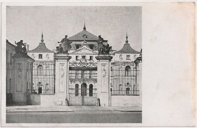 Pałac Bruhla Oficyna Warszawska lata 30. RZADKA