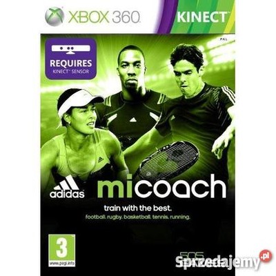 KINECT ADIDAS MICOACH XBOX 360 POZNAŃ Mi Coach