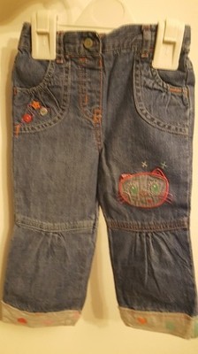 Spodnie jeansowe Cherokee r.80 9-12m POLECAM