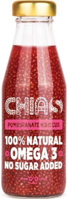 Chias płynna przekąska Pomegranate Hibiscus 200ml