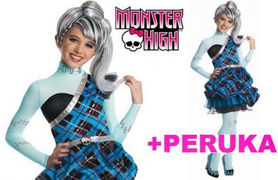 Frankie Stein Sweet STRÓJ + PERUK Monster High 5-6
