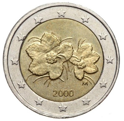Finlandia - 2 Euro 2000 - rzadsza