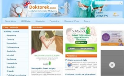 Portal medyczny- doktorek.co.uk