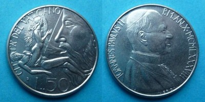 497. Watykan 1988 r. 50 lirów
