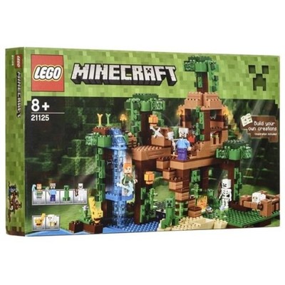 Lego MINECRAFT 21125 Domek na drzewie w dżungli (