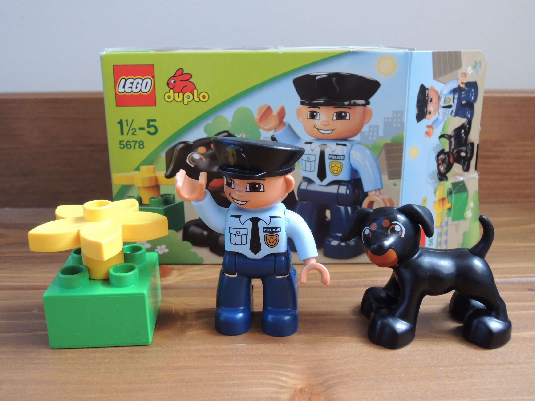 LEGO duplo 5678 - Policjant - 7011492758 - oficjalne archiwum Allegro