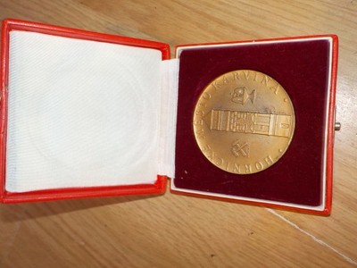 Medal w pudełku MIASTO KARVINA
