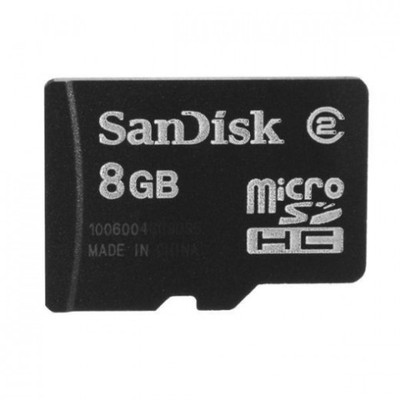 KARTA PAMIĘCI MICRO SD HS I SANDISK 8GB CLASS 2