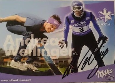 Andreas Wellinger - autograf - skoki narciarskie