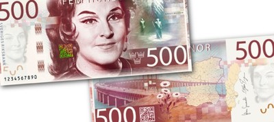 NOWE 500 SEK Koron Szwedzkich  Nowa Edycja