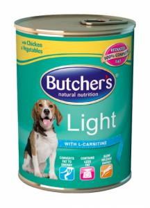 Butchers Light dla psa z kurczakiem 12x400g+ 400g