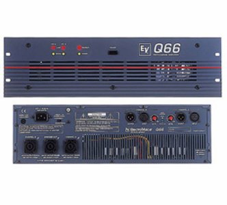 Wzmacniacz końcówka Electro Voice EV Q66 + case - 6094045524 - oficjalne  archiwum Allegro