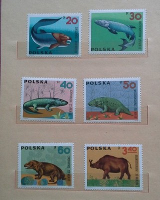 Znaczki pocztowe z 1966r.