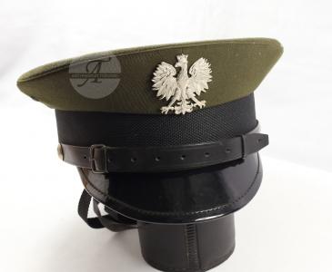 IIIRP Wojskowa czapka z orłem IDEALNY STAN Zobacz! - 5972643572 - oficjalne  archiwum Allegro