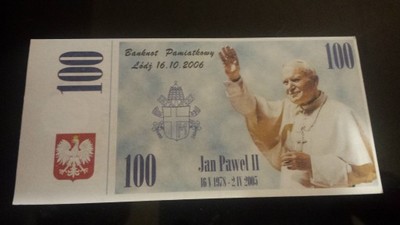 100 zł 2005 Jan Paweł II - kolekcjonerski