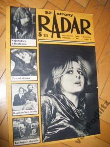 RADAR MIESIĘCZNIK PRACY TWÓRCZEJ 5 / 1973