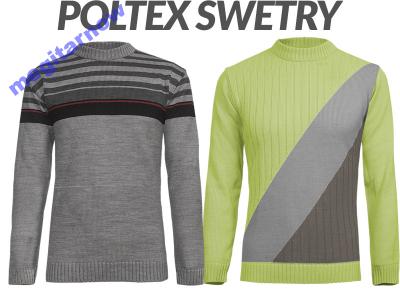 Swetry męskie półgolfy POLTEX sweter meski r. M - 5910194210 - oficjalne  archiwum Allegro
