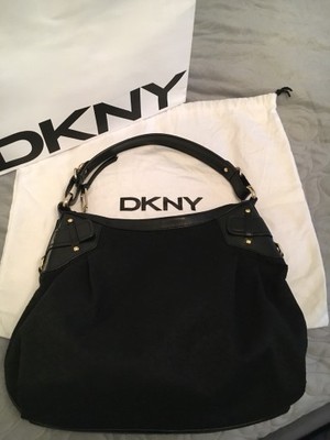 Torebka DKNY Donna Karan New York czarna - 6620644540 - oficjalne archiwum  Allegro