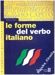le forme del verbo italiano włoski NOWA Urbani