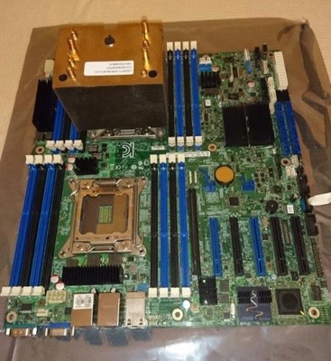 Intel S2600CP4 LGA2011 v1 v2 / 4xGbE / dual socket