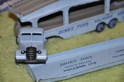 pullmore car transporter dinky toys 1953