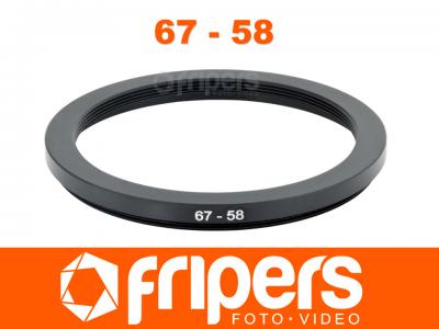 Redukcja filtrowa 67 na 58 mm (FVat) FRIPERS