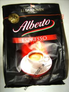 Kawa Darboven Alberto Espresso 36 Pads do Senseo