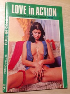 Love in Action nr.7 Vintage porno 1977r. 64str.