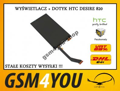 KOMPLET LCD + DOTYK HTC DESIRE 820
