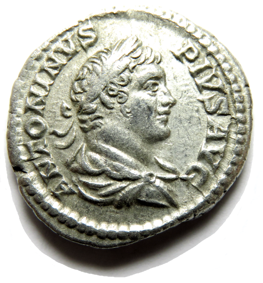 AC - KARAKALLA (198-217), denar, 205, SALUS! ++