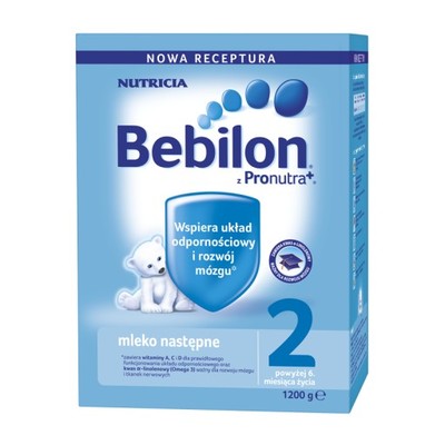 BEBILON 2 z Pronutrą -1200g data ważności 16.04.17